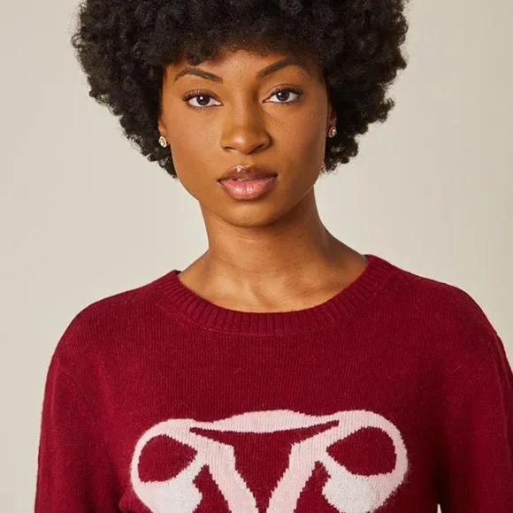 NWT Rachel Antonoff RANDY'S REPRODUCTIVE SYSTEM SWEATER - Picture 2 of 7